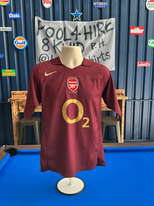 Arsenal 2005-06 Home Full Kit (S)