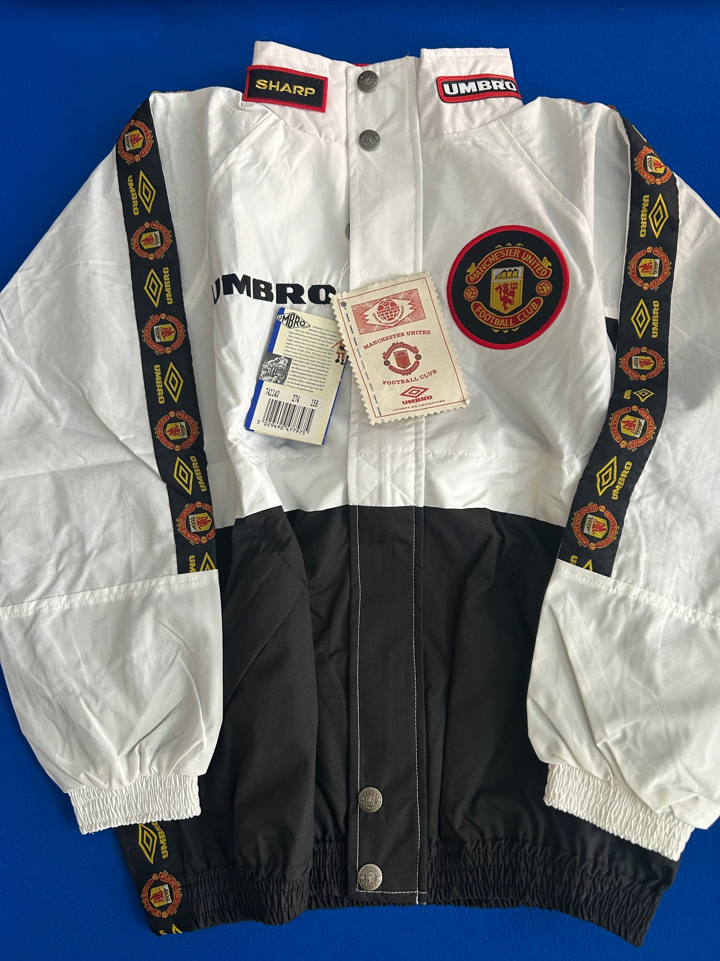 Manchester United 1996-97 Tracksuit BNWT (L Boys)