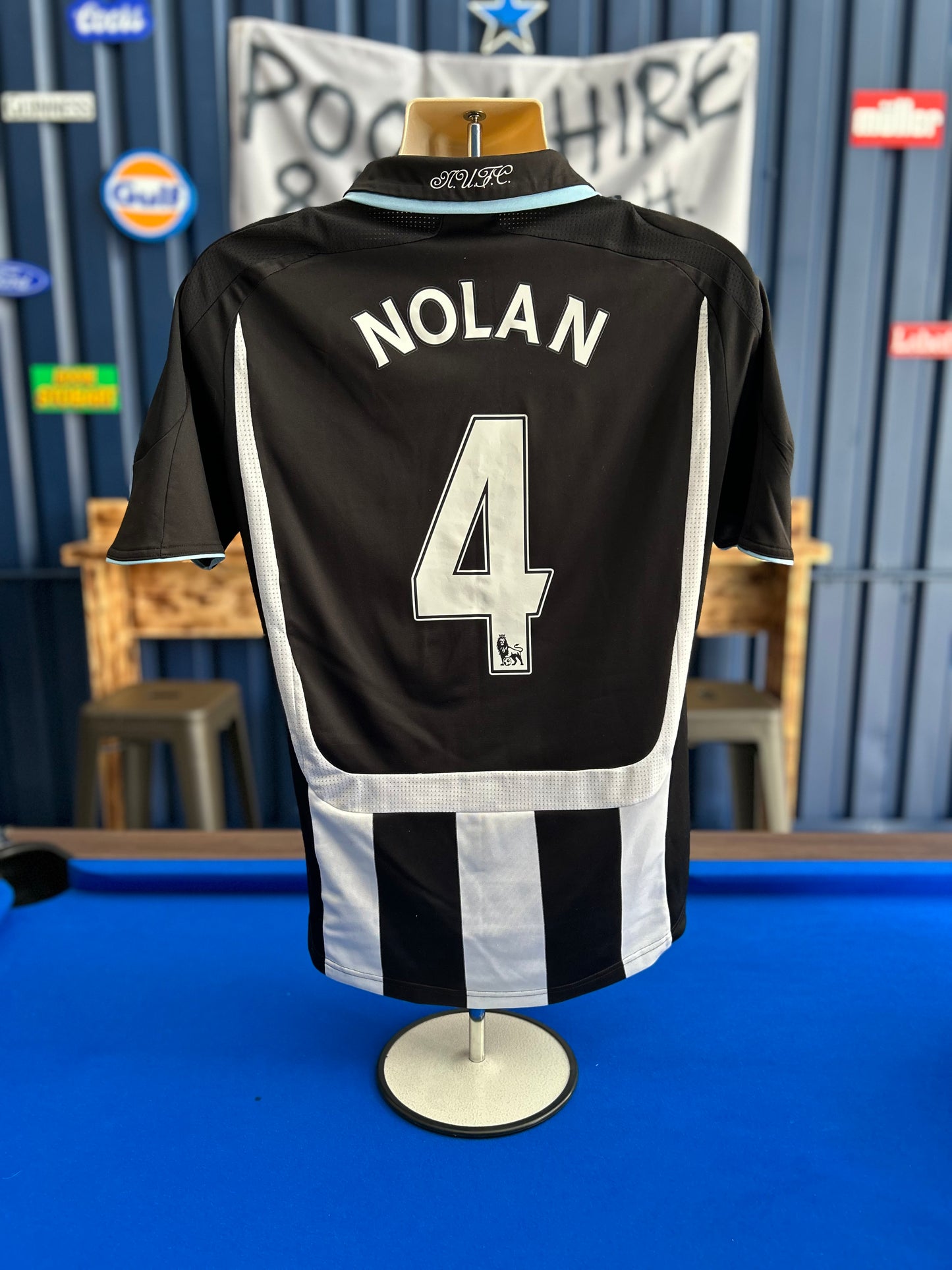 Newcastle United 2007-09 Home #4 Nolan (S)