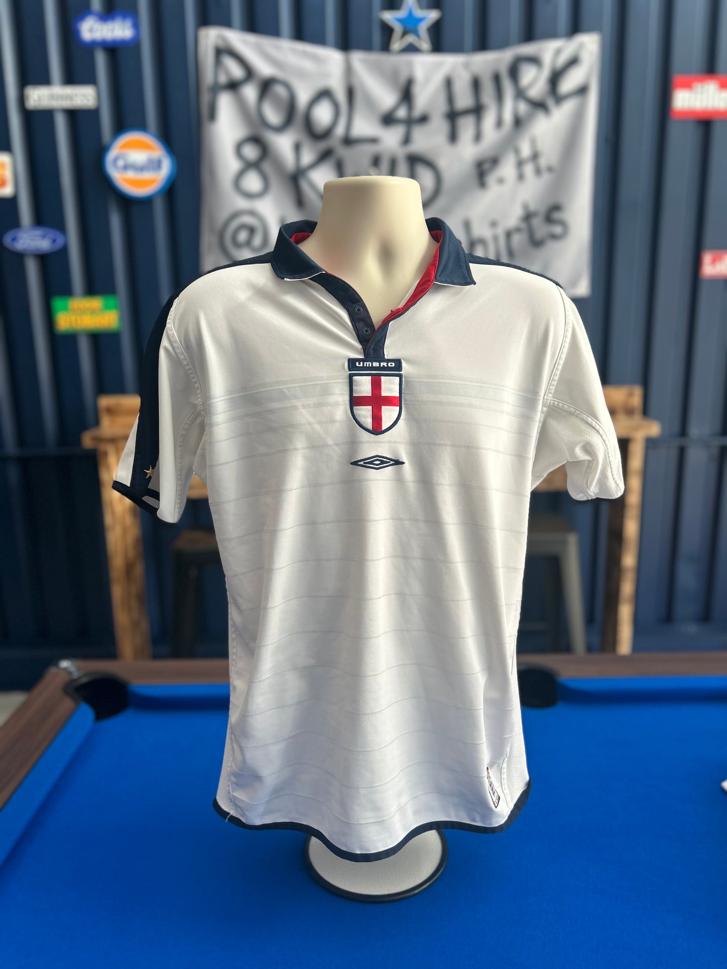 England 2003-05 Reversible Home (M)