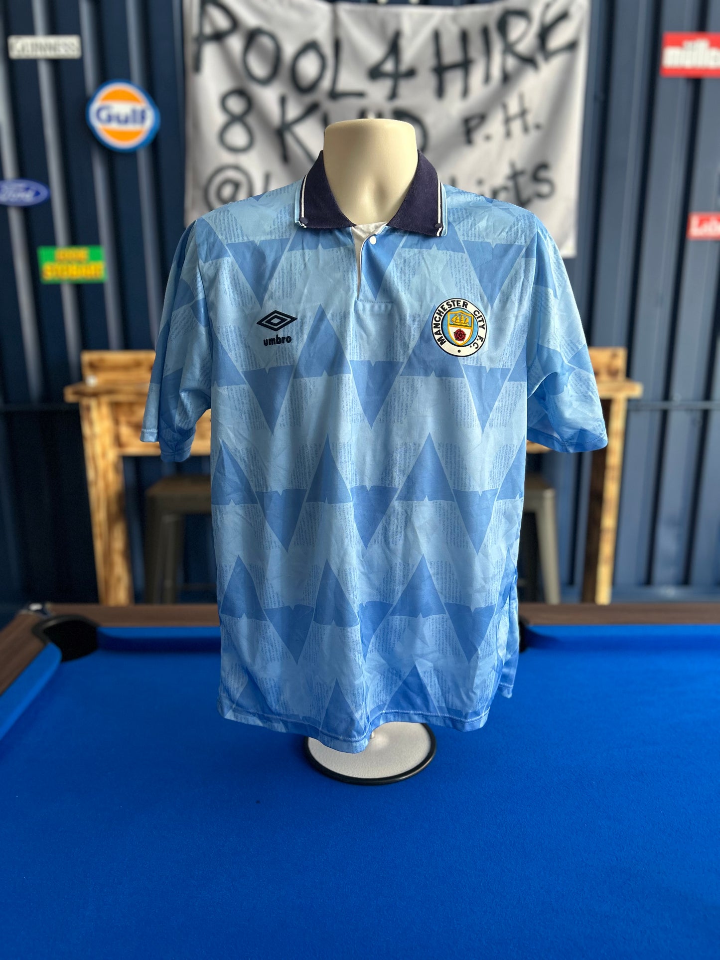 Manchester City 1989-91 Home (M)