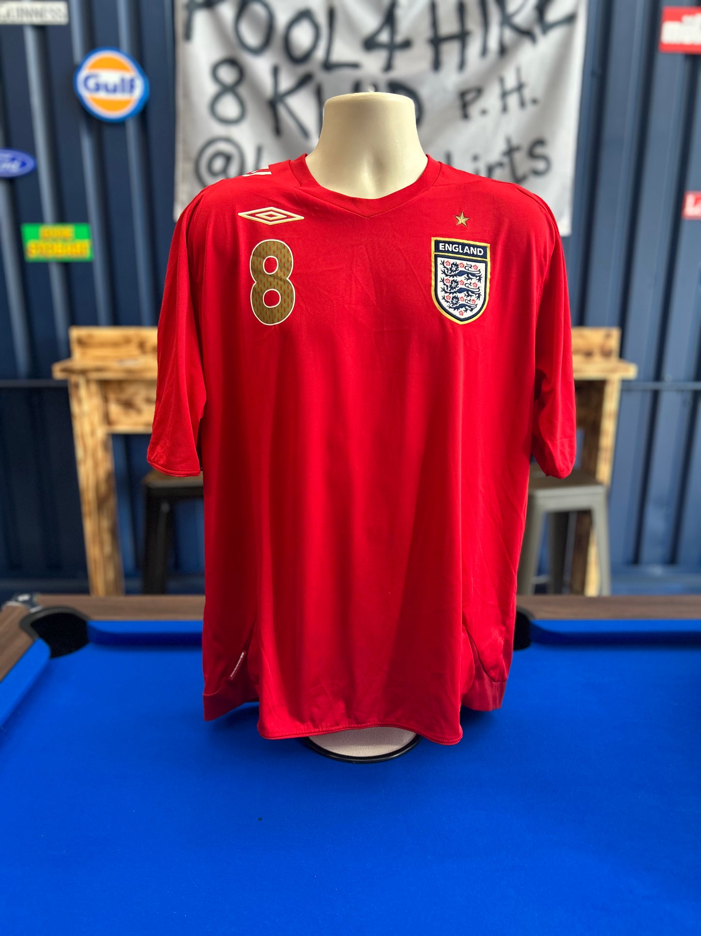 England 2006-08 Away #8 Lampard (XXL)