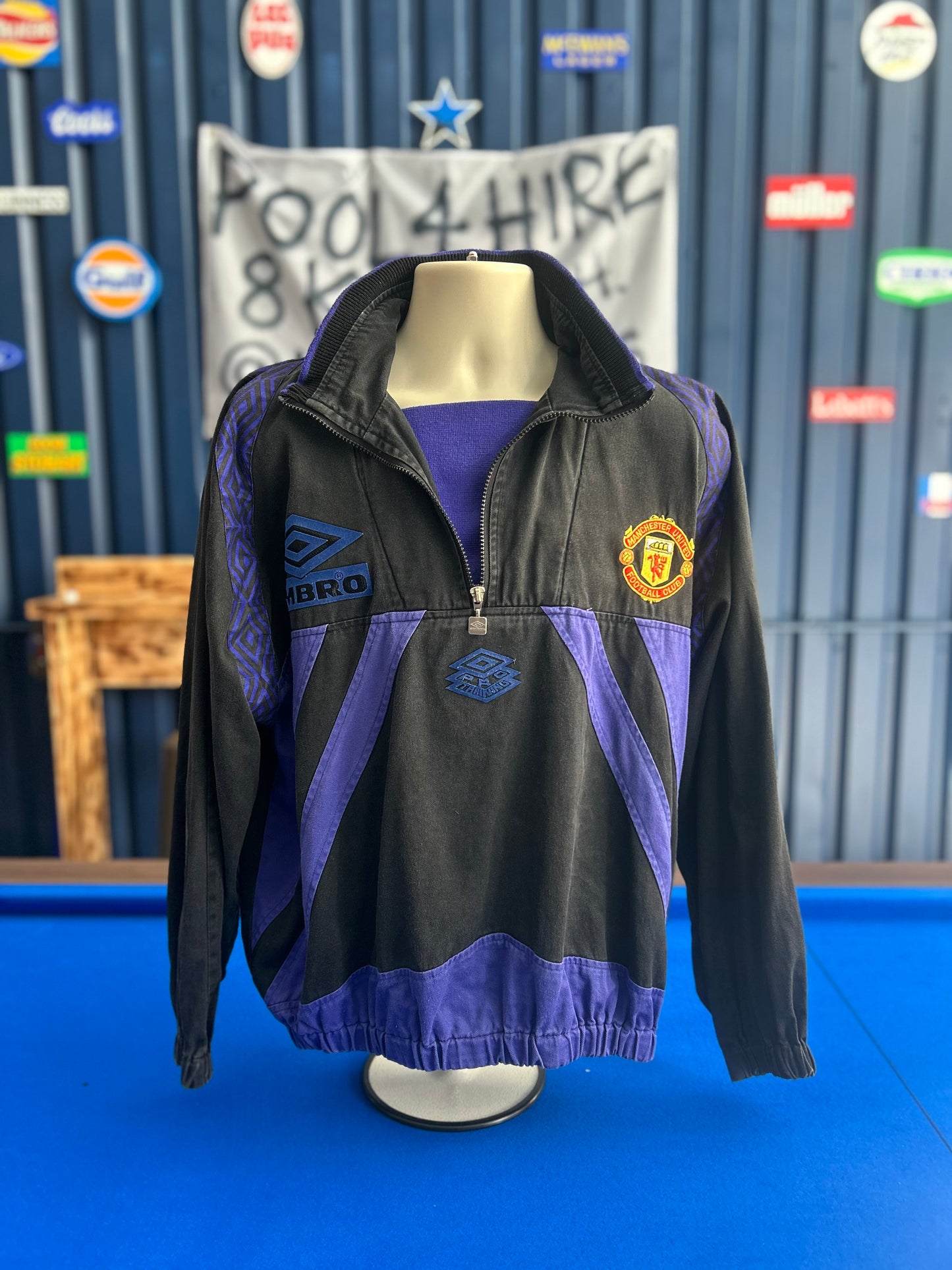 Manchester United 1995-97 Training Drill Top (XL)