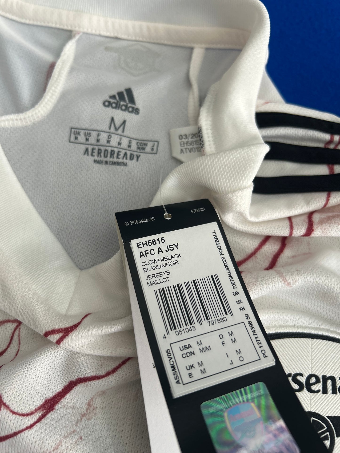 Arsenal 2020/21 Away BNWT (M)