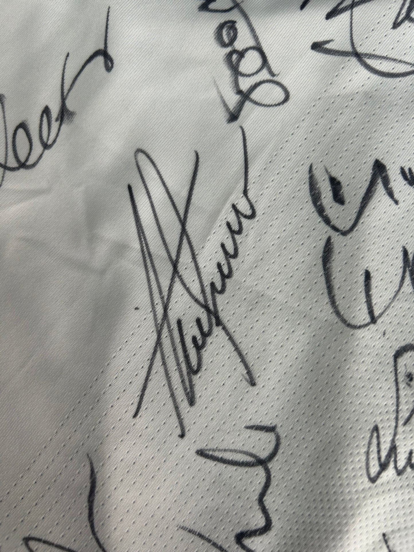 England 2007-09 Home Signed England Legends (XXL)