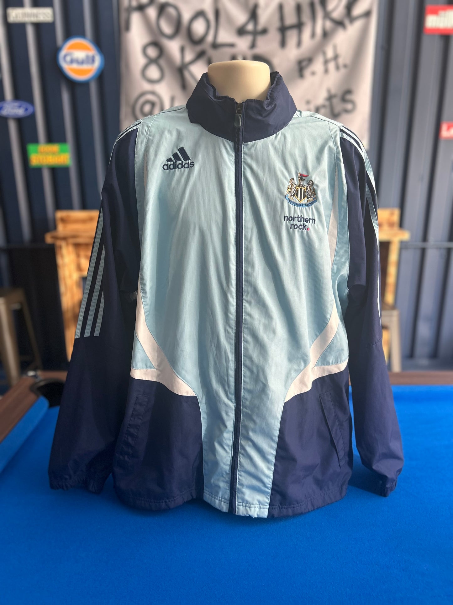 Newcastle United 2007-08 Hooded Rain Jacket (L)