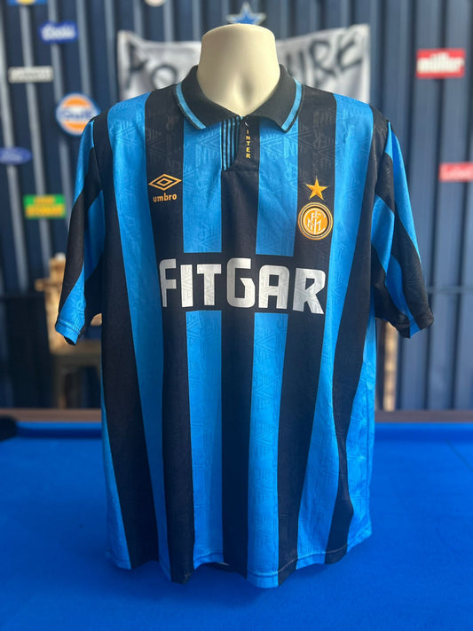 1991-92 Inter Milan Home Shirt (XL)