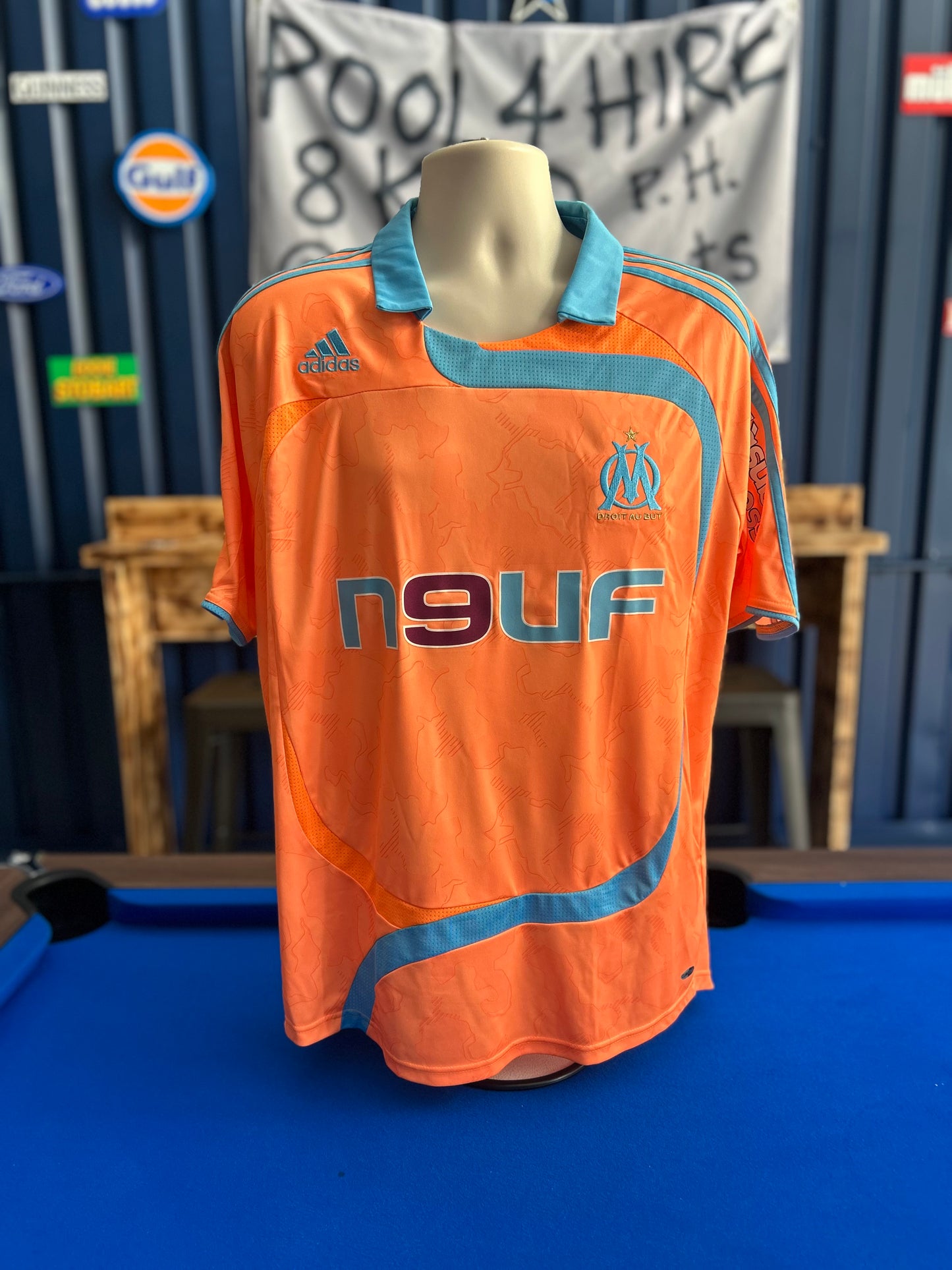 Olympique Marseille 2007-08 Third #22 Nasri (L)