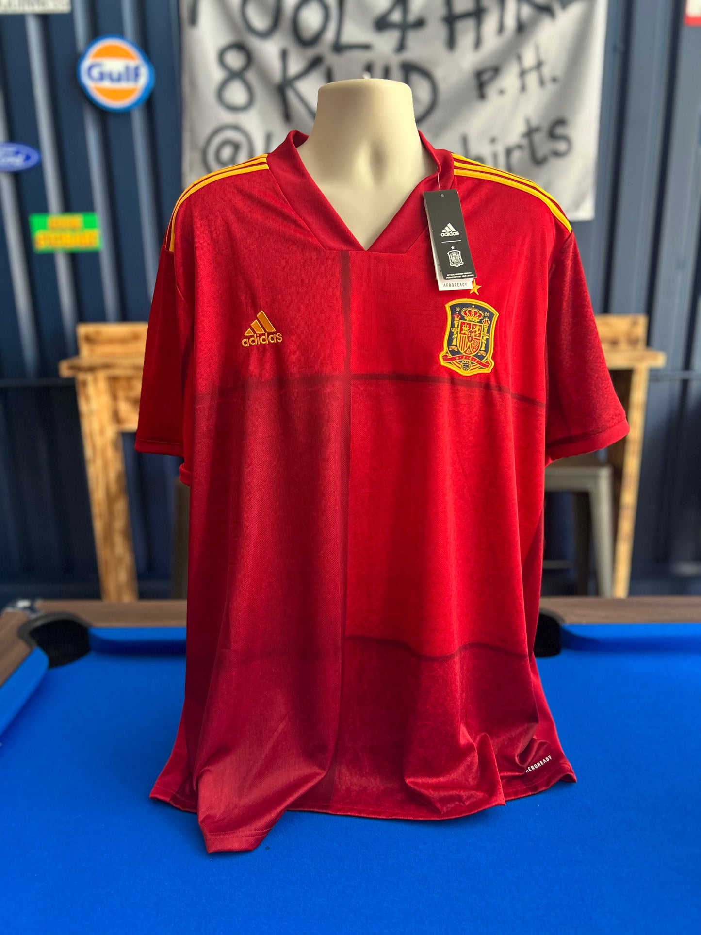 Spain 2020-21 Home BNWT (XXXL)