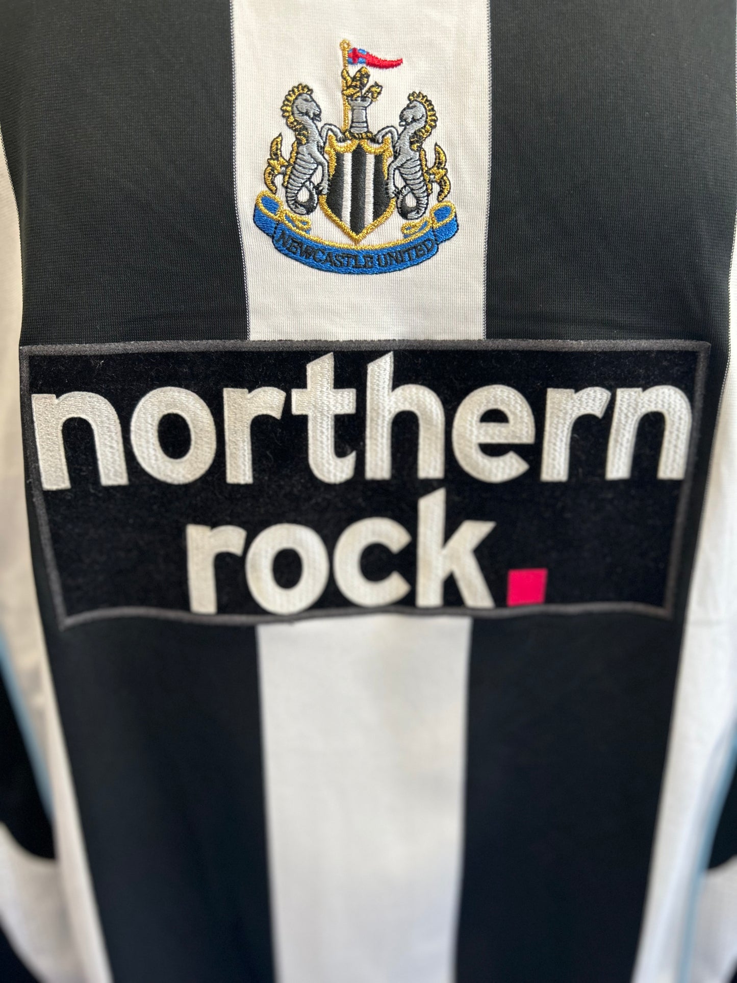 Newcastle United 2007-09 Long Sleeves Home (L)