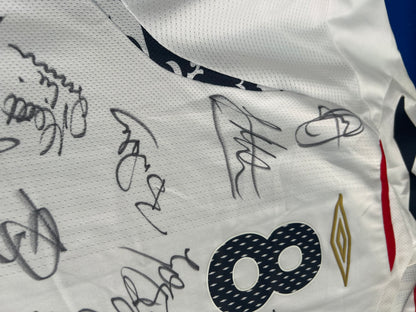 England 2007-09 Home Signed England Legends (XXL)