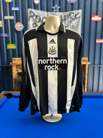 Newcastle United 2007-09 Long Sleeves Home (L)