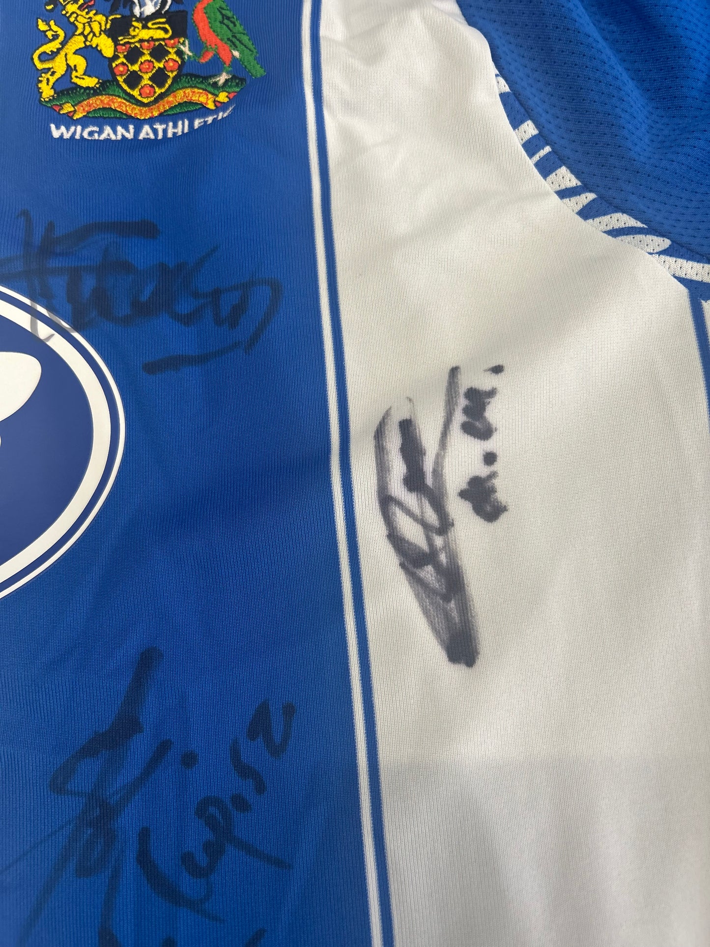 Wigan Athletic 2007-08 Home Signed (M)