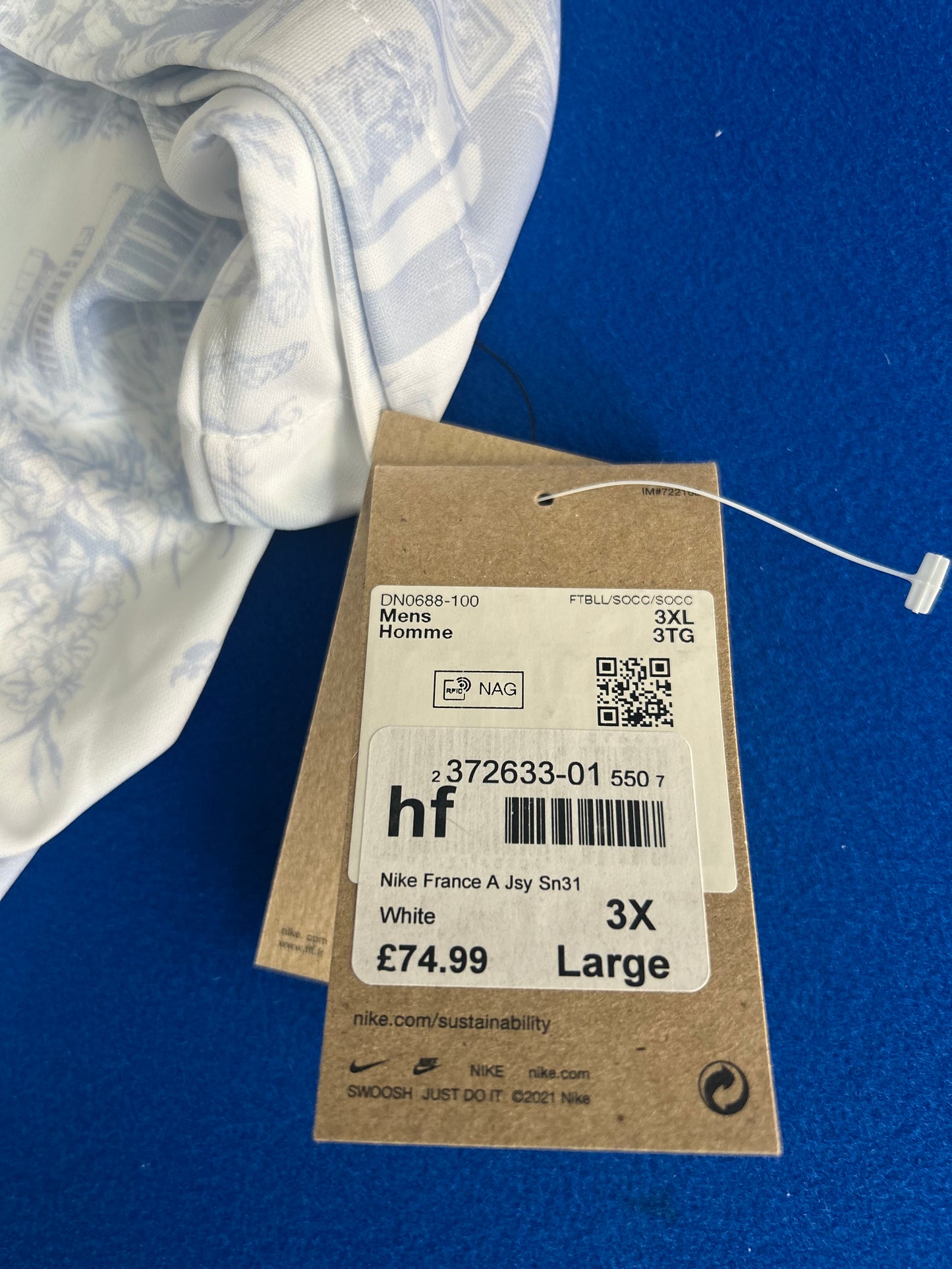 France 2022-23 Away BNWT (XXXL)