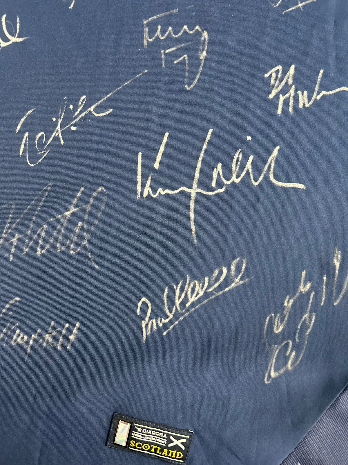 Scotland 2003-05 Signed Home (L)