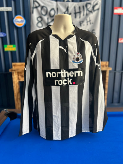 Newcastle United 2010-11 Long Sleeves Home (XXL)