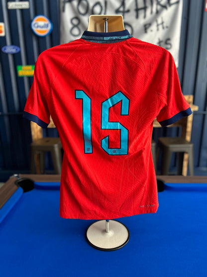 England 2022-23 Player Issue Away #15 (M)