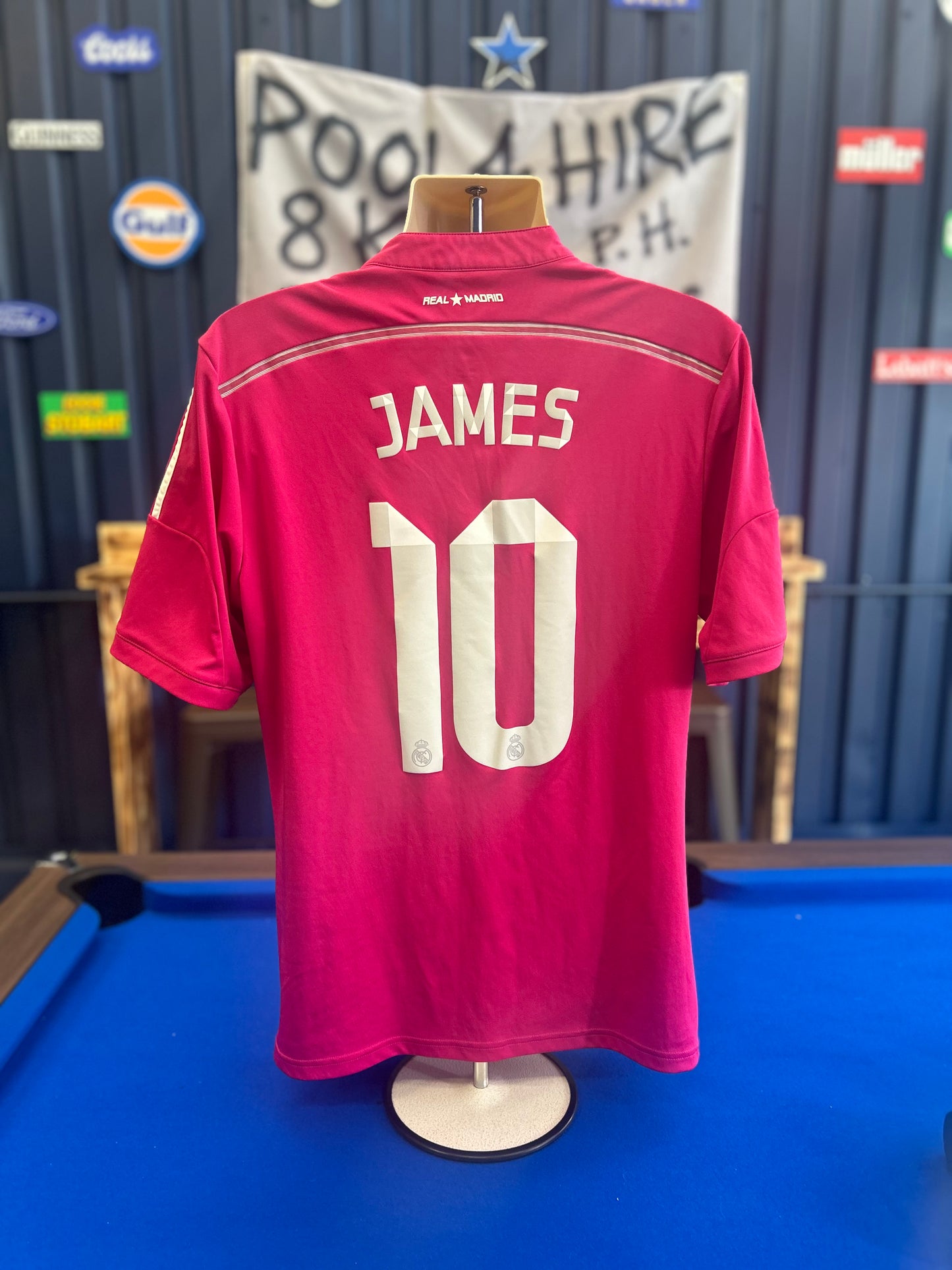 Real Madrid 2014-15 Away #10 James (L)