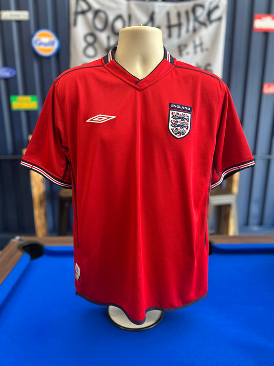 England 2002-04 Away Reversible (M)