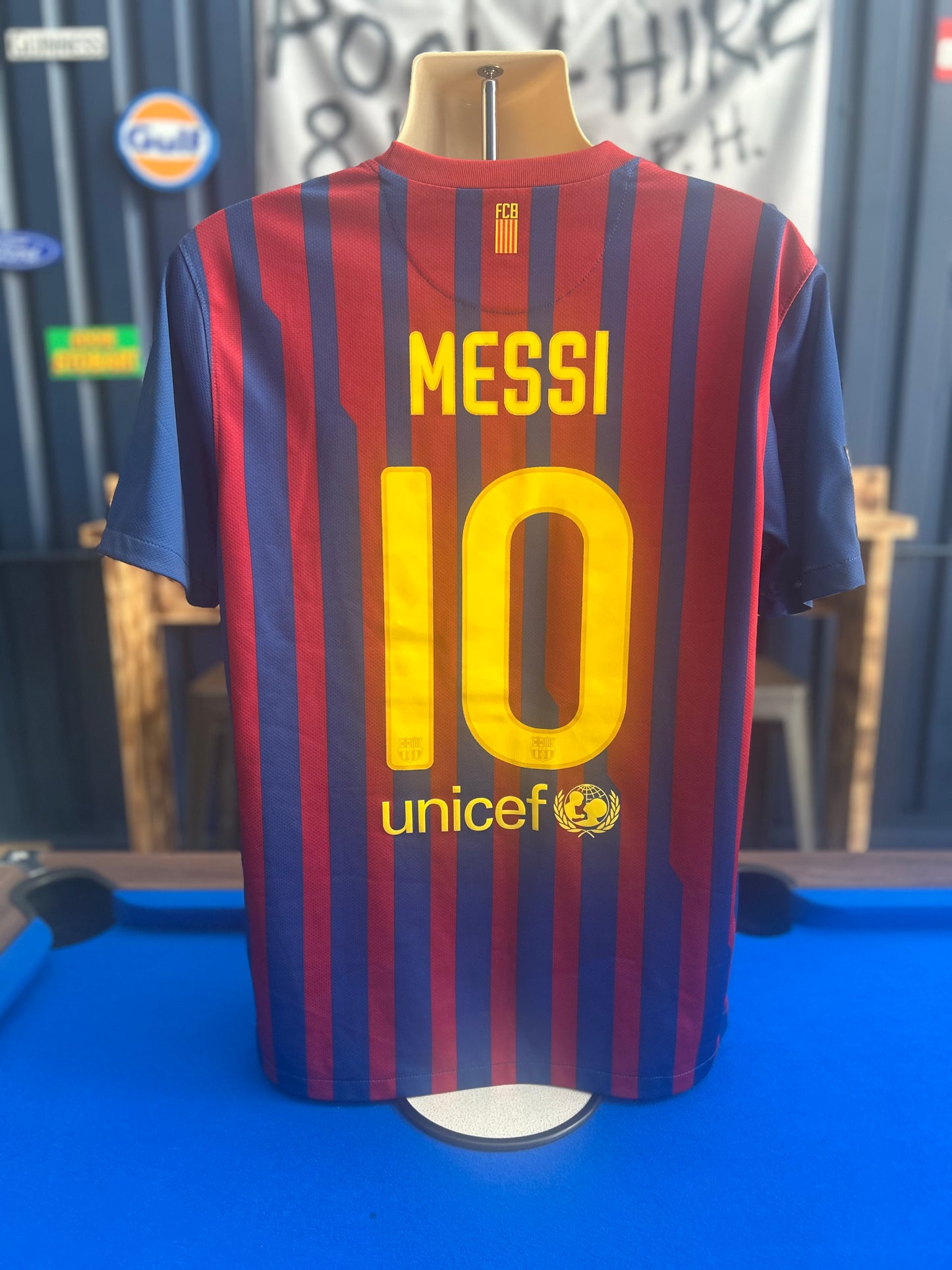 Barcelona 2011-12 Home #10 Messi (L)