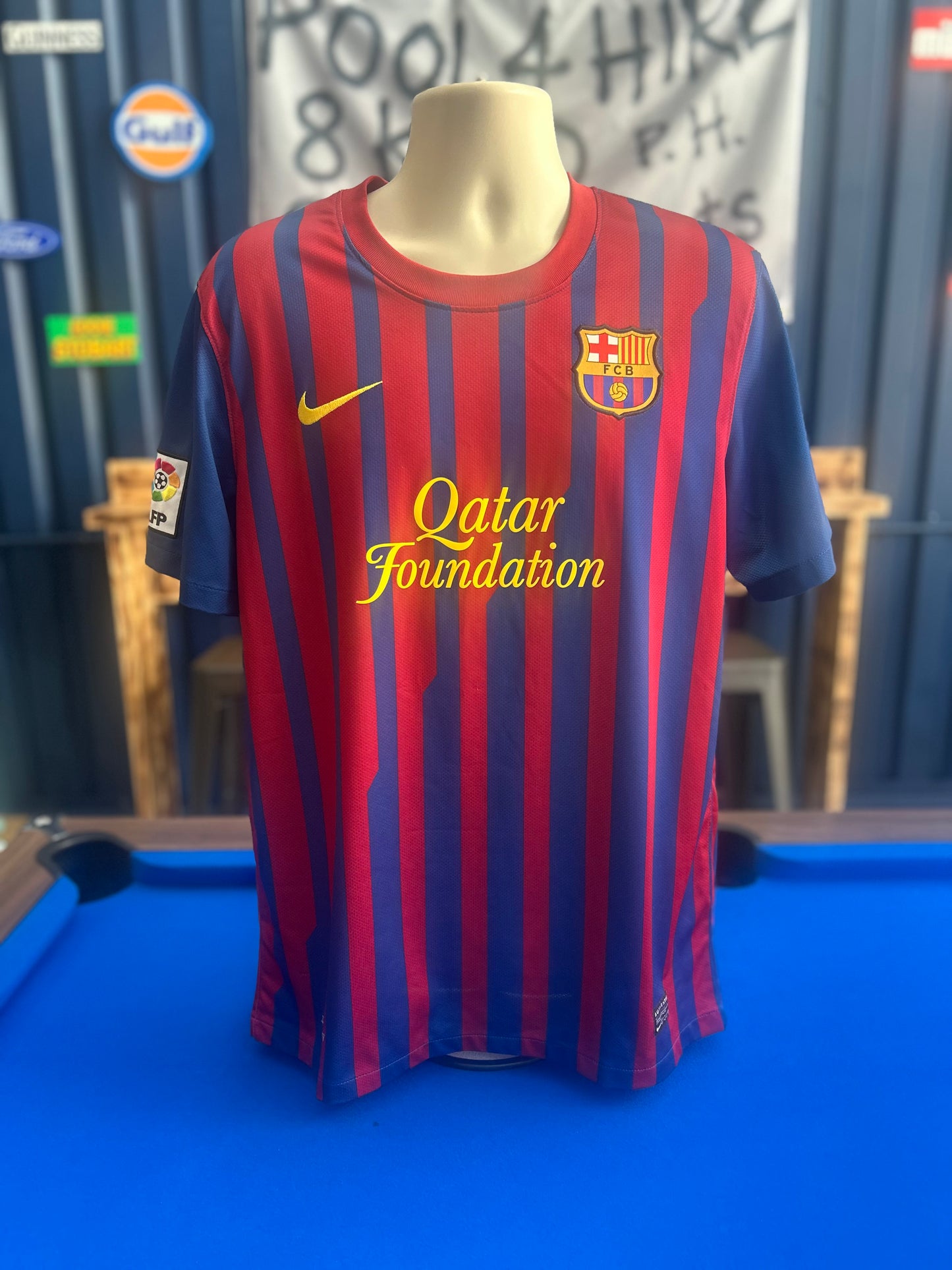Barcelona 2011-12 Home #10 Messi (L)