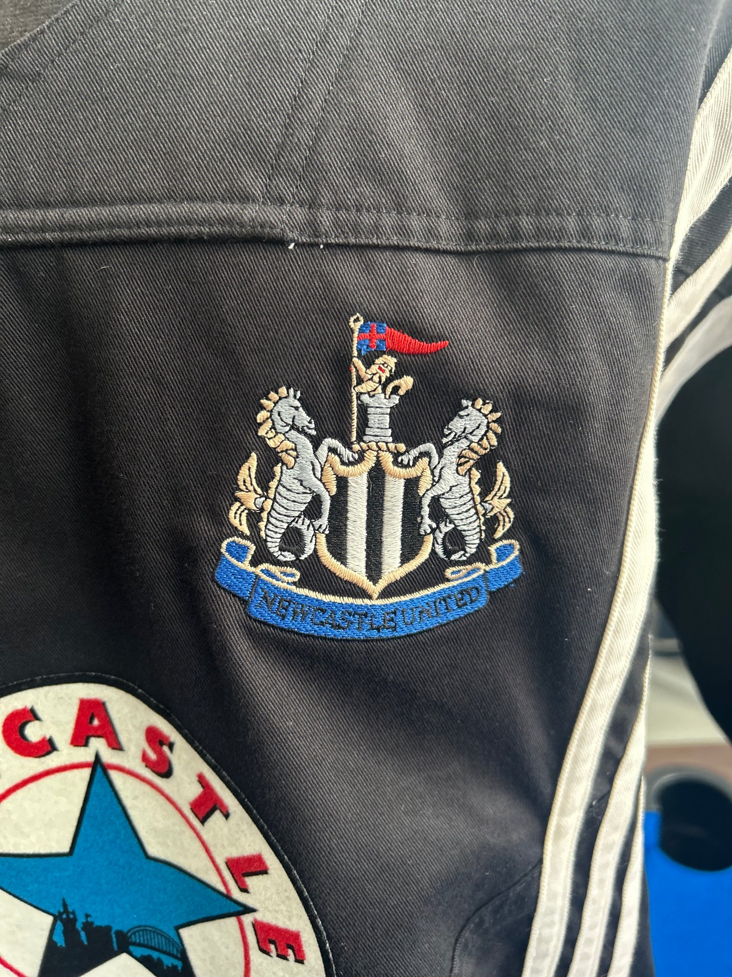 Newcastle United 1995-97 Drill Top (S/M)