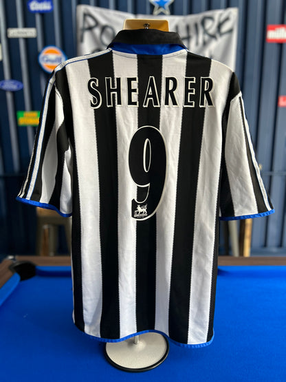 Newcastle United 2000-01 Home #9 Shearer (XL)