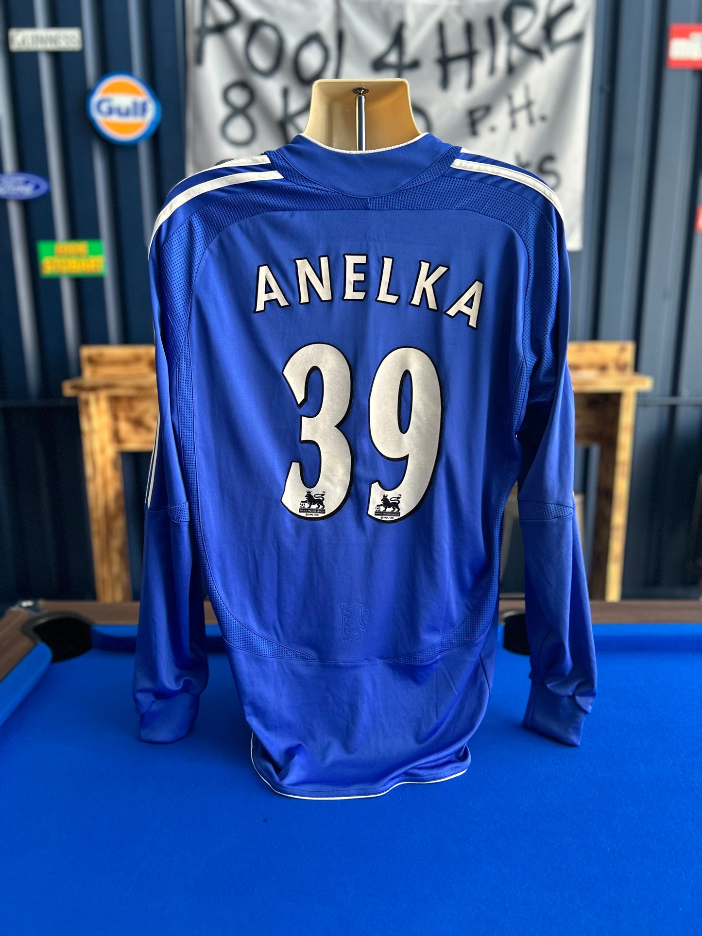 Chelsea 2006-07 Home Long Sleeves #39 Anelka (L)