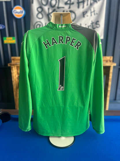 Newcastle 2010-11 Goalkeeper Kit #1 Harper (M/L)