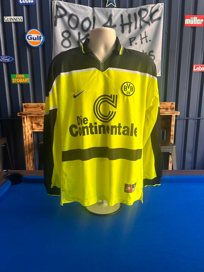 Borussia Dortmund 1997-98 Home #18 Ricken (M)