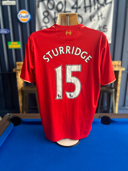 Liverpool 2005-16 Home #15 Sturridge (L)