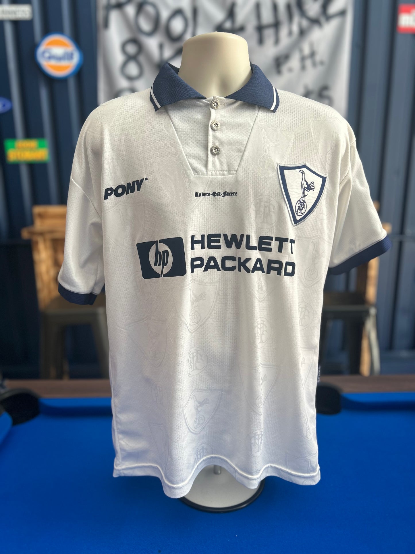 Tottenham Hotspur 1995-97 Home #21 Hill (M/L)