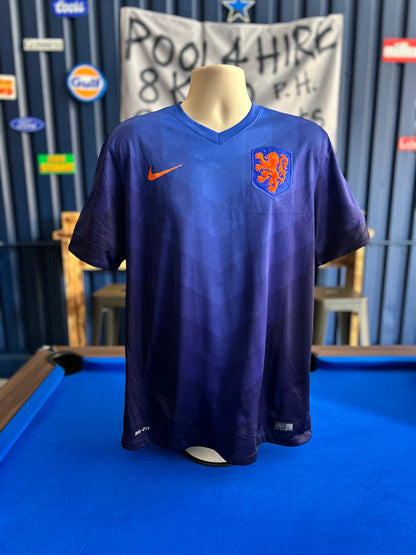 Netherlands 2014-15 Away #7 Janmaat (L)