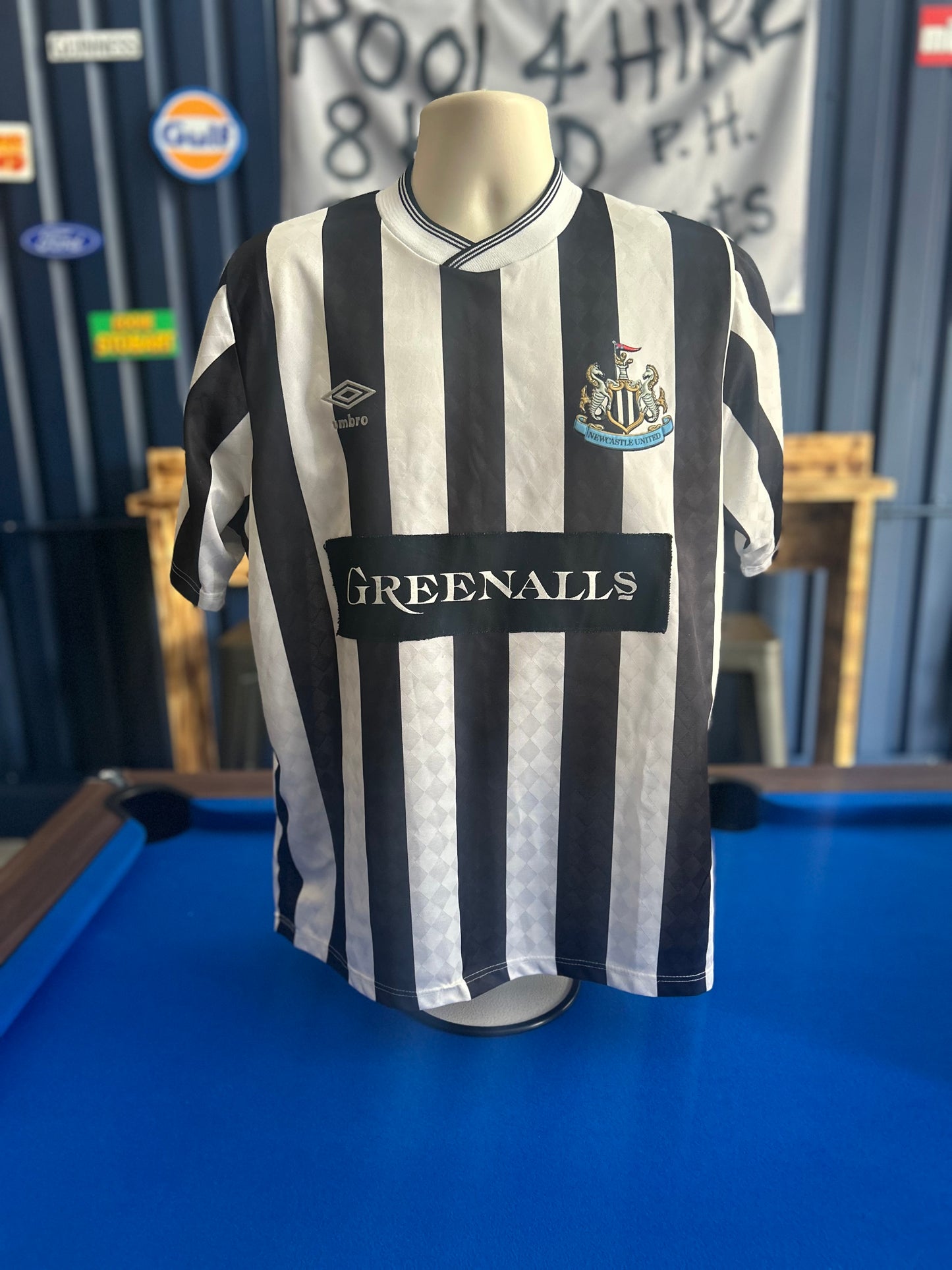 Newcastle United 1986-89 Home (L)