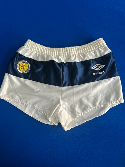 Scotland 1985-88 Shorts (28” Waist)