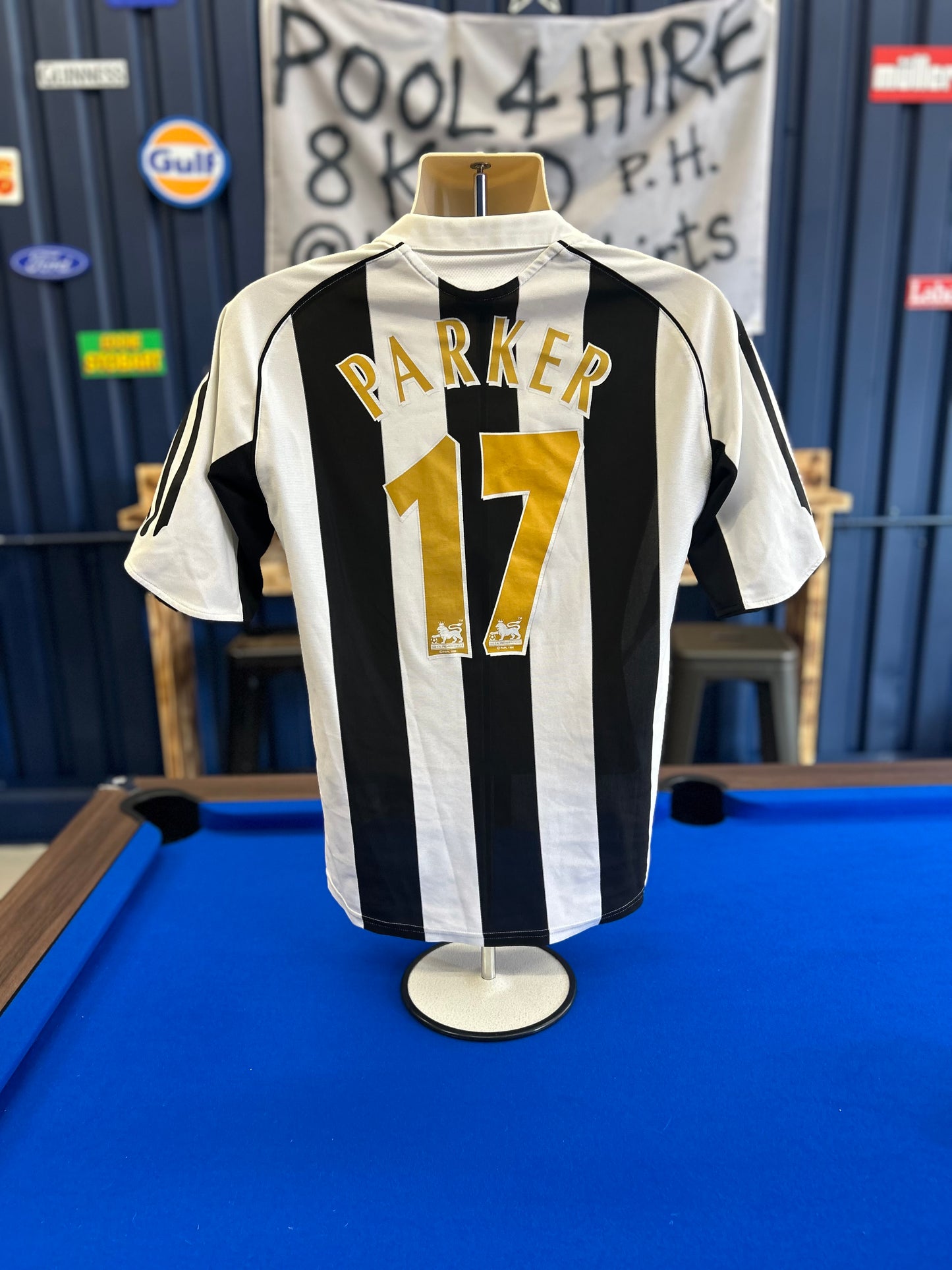 Newcastle United 2005-07 Home #17 Parker (S)