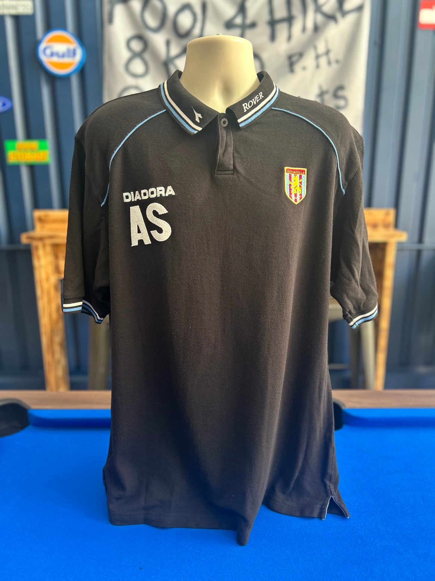 Aston Villa 2002-04 Staff Issue Polo Shirt (XL)