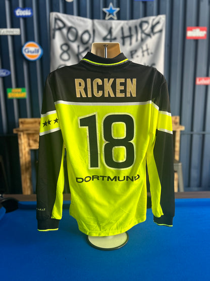 Borussia Dortmund 1997-98 Home #18 Ricken (M)