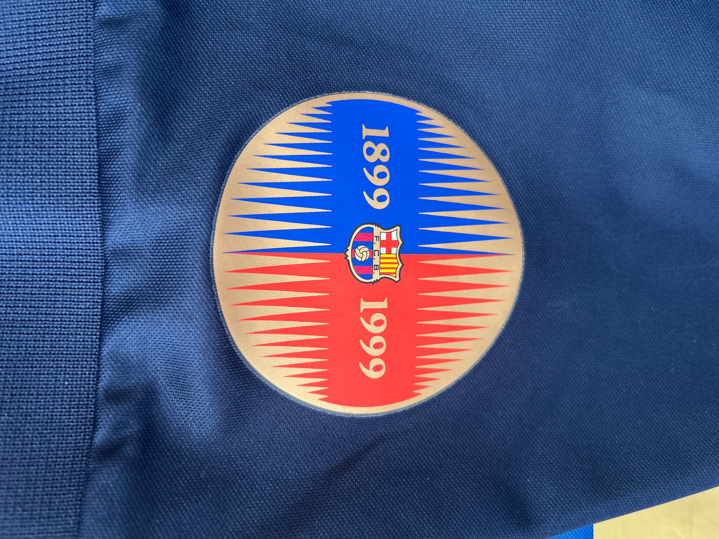 Barcelona 1999-00 Centenary 2013 Reissue #7 Figo (L)