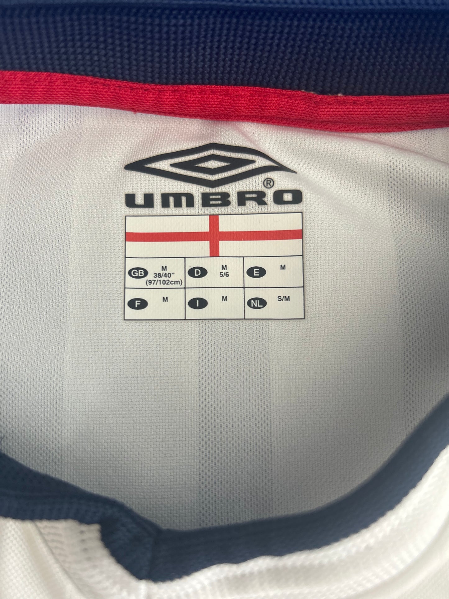 England 2001-03 Home (M)