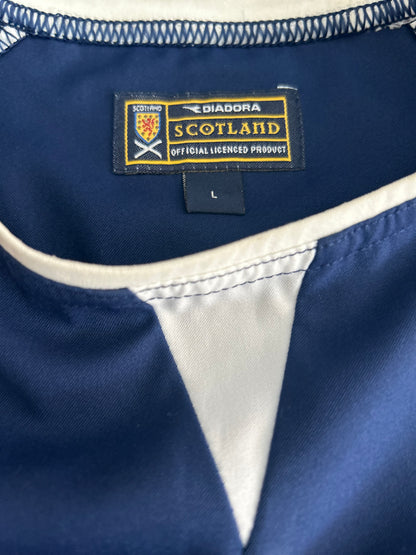 Scotland 2003-05 Signed Home (L)