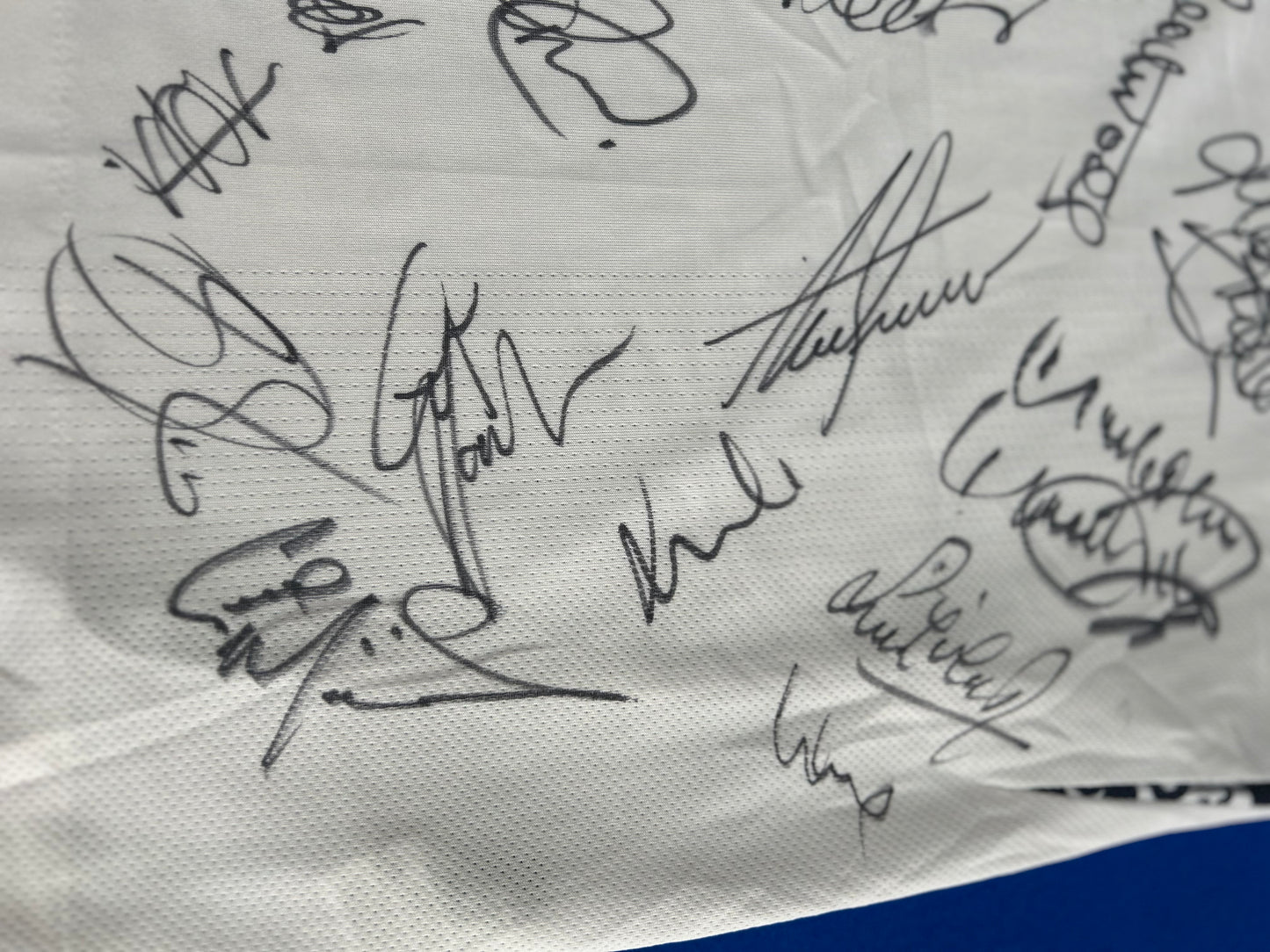 England 2007-09 Home Signed England Legends (XXL)