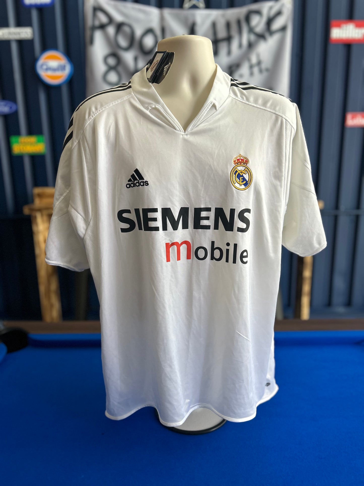 Real Madrid 2004-06 Home #23 Beckham BNWT (XL)