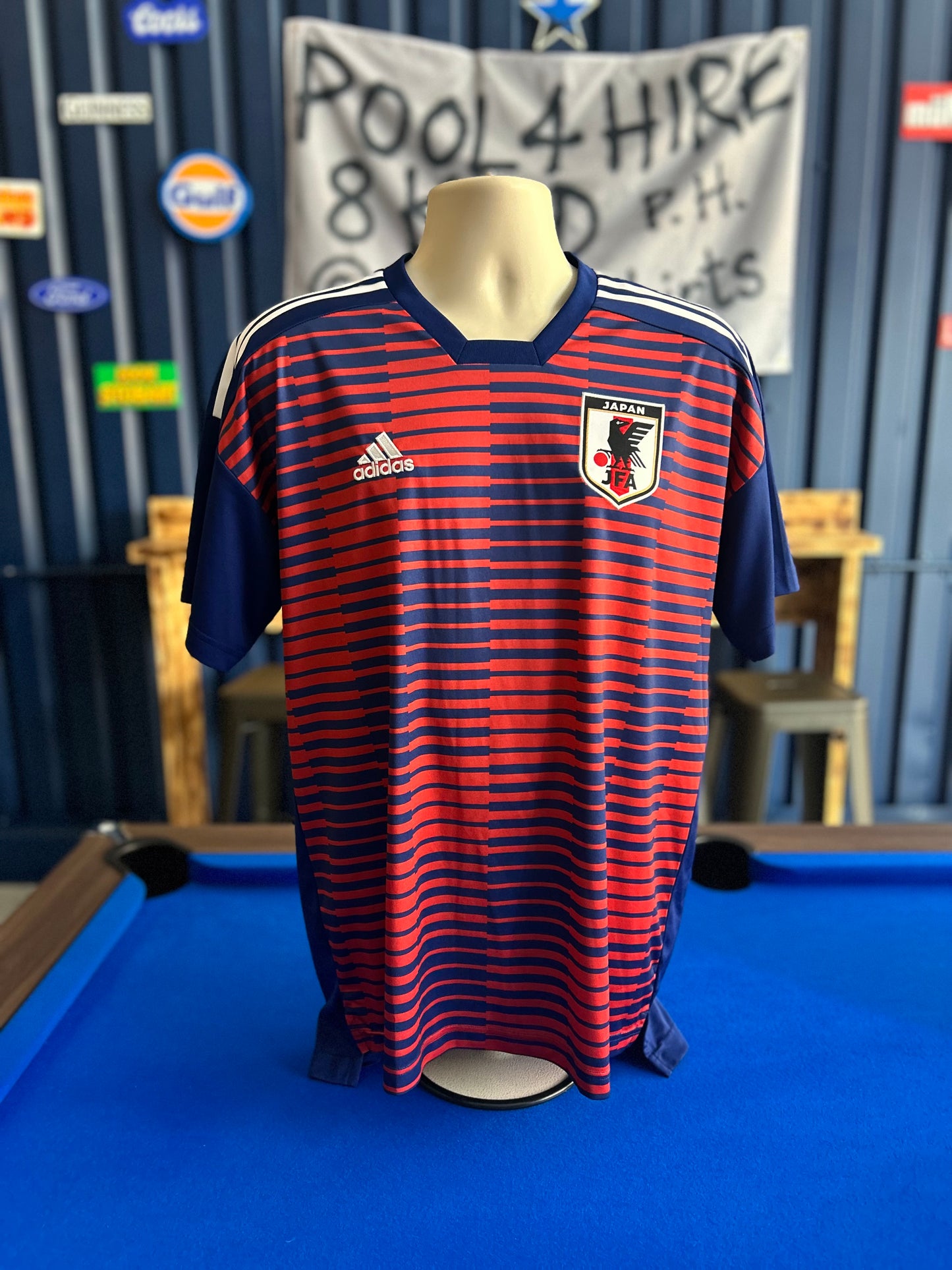 Japan 2018-19 Pre Match Shirt (L)