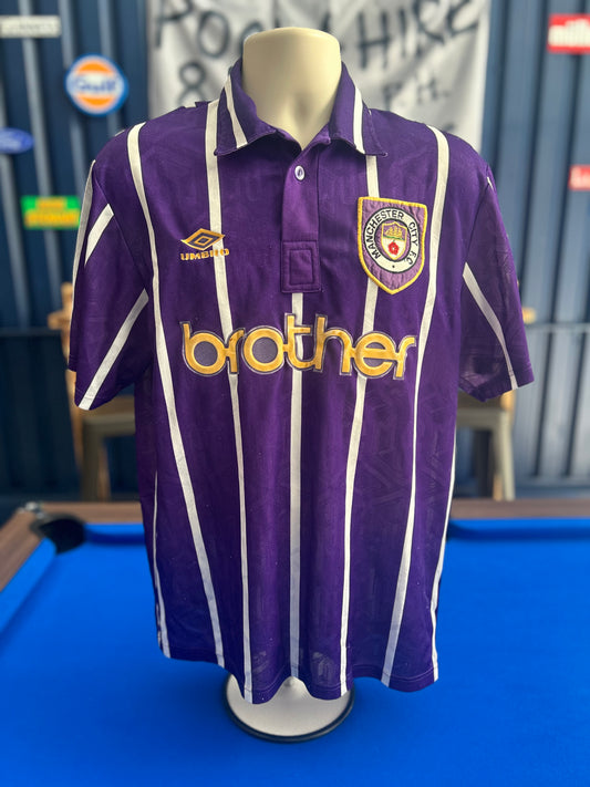Manchester City 1992-94 Away (L)