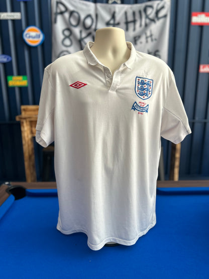 England 2009-10 ‘South Africa’ Home XXL
