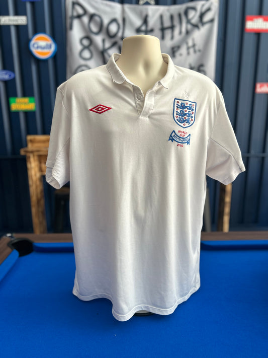 England 2009-10 ‘South Africa’ Home XXL