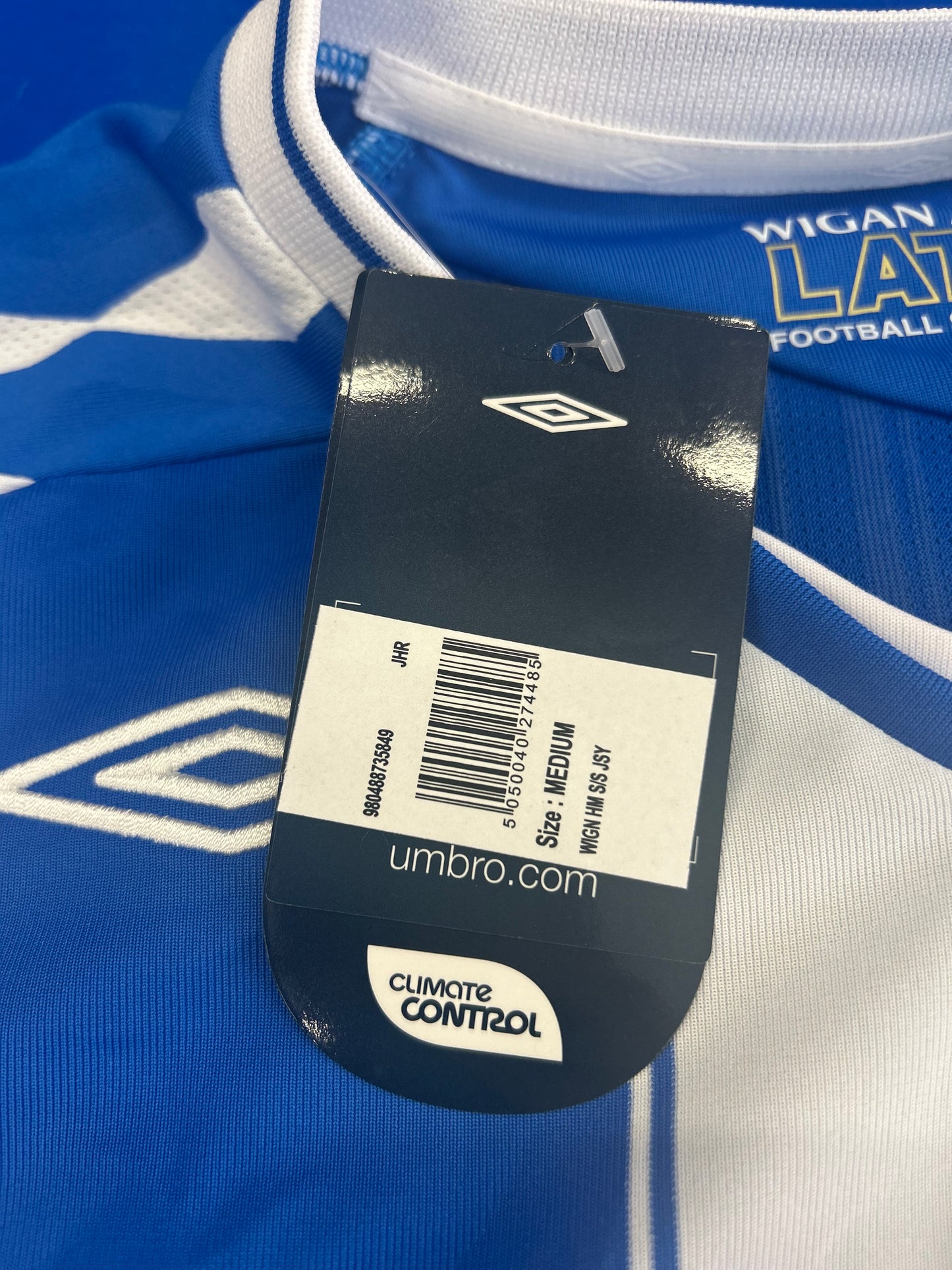 Wigan Athletic 2007-08 Home Signed (M)