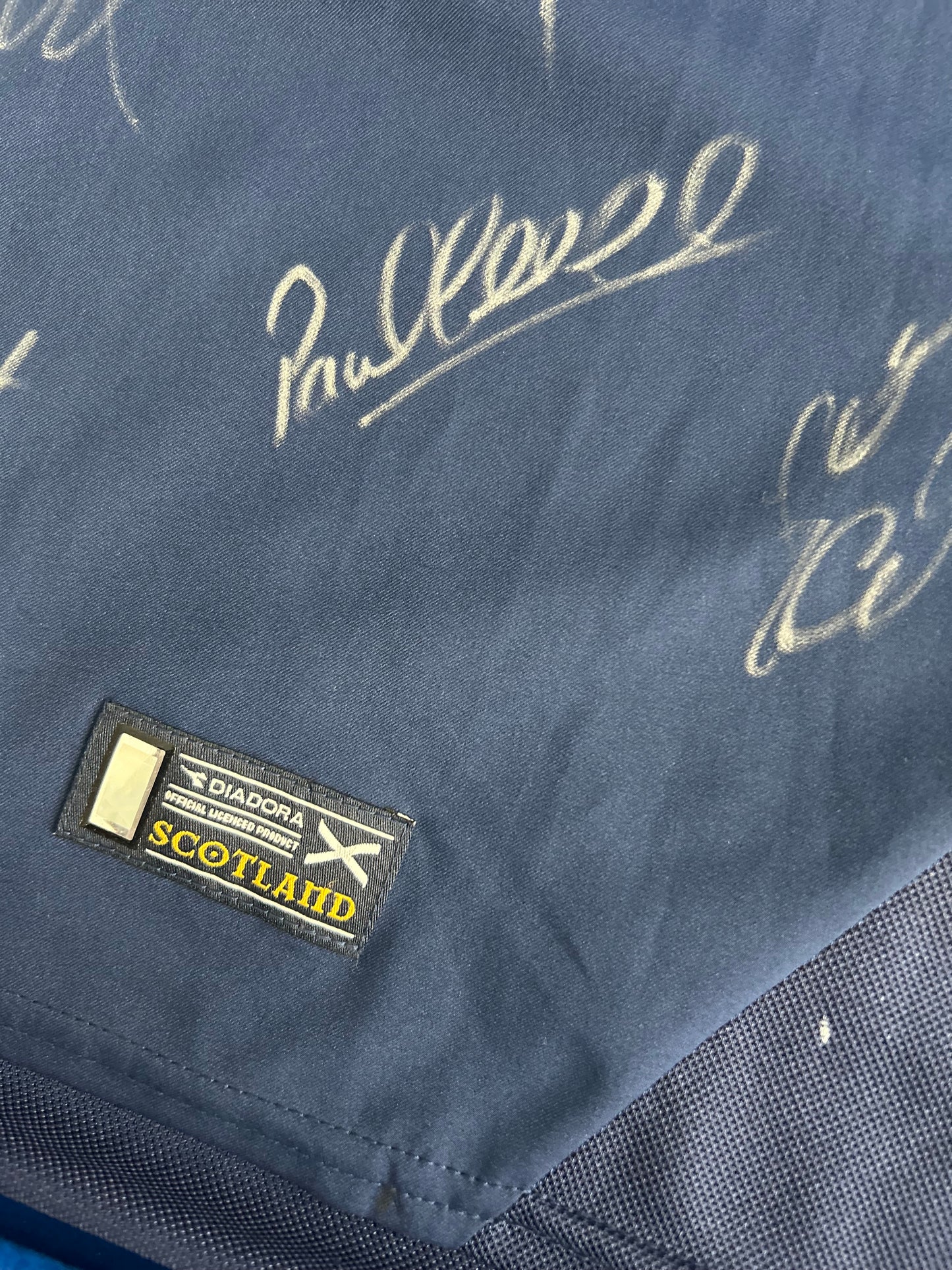 Scotland 2003-05 Signed Home (L)