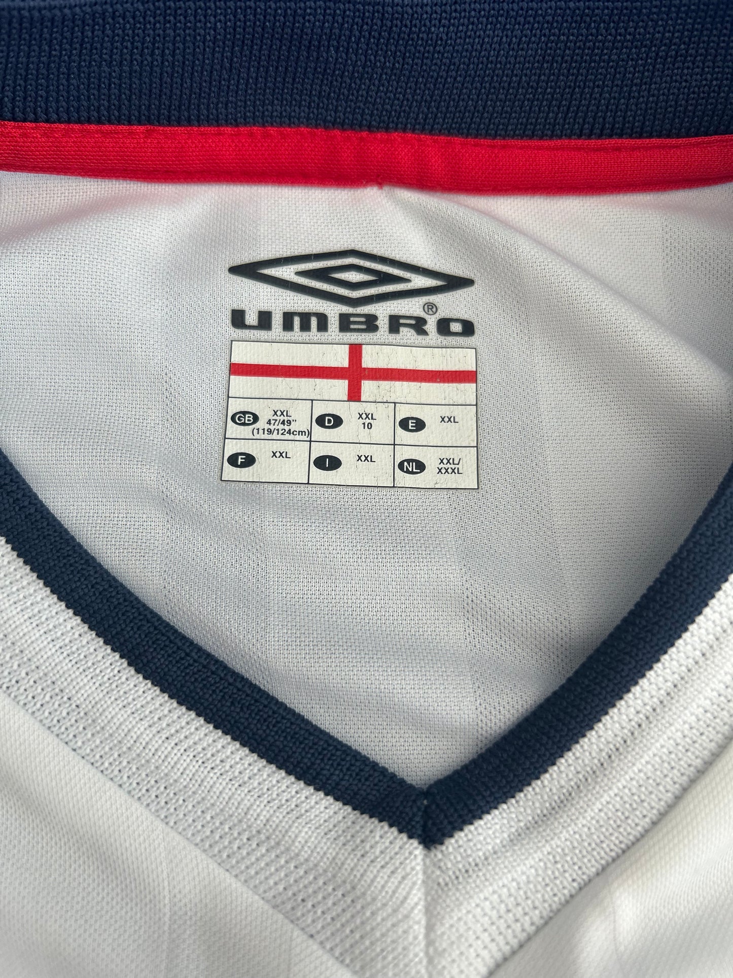 England 2001-03 Home (XXL)